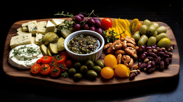 Experience a Taste Journey with our Mediterranean Mezze Platter