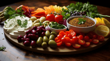 Experience a Taste Journey with our Mediterranean Mezze Platter